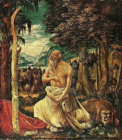 Albrecht Altdorfer Hieronymus France oil painting art